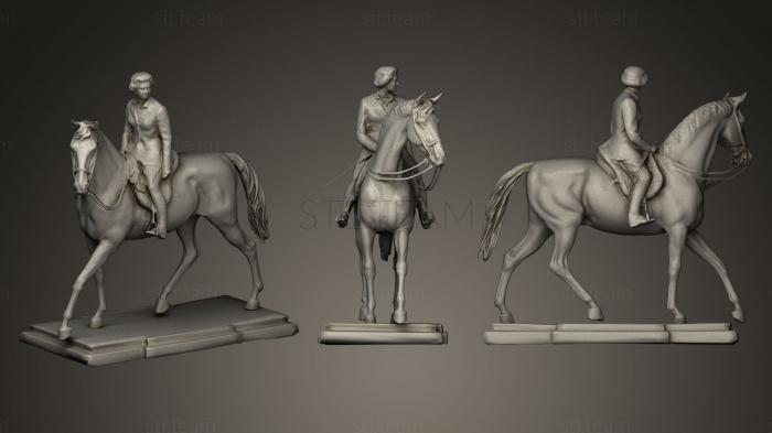 3D model Queen Elizabeth (STL)